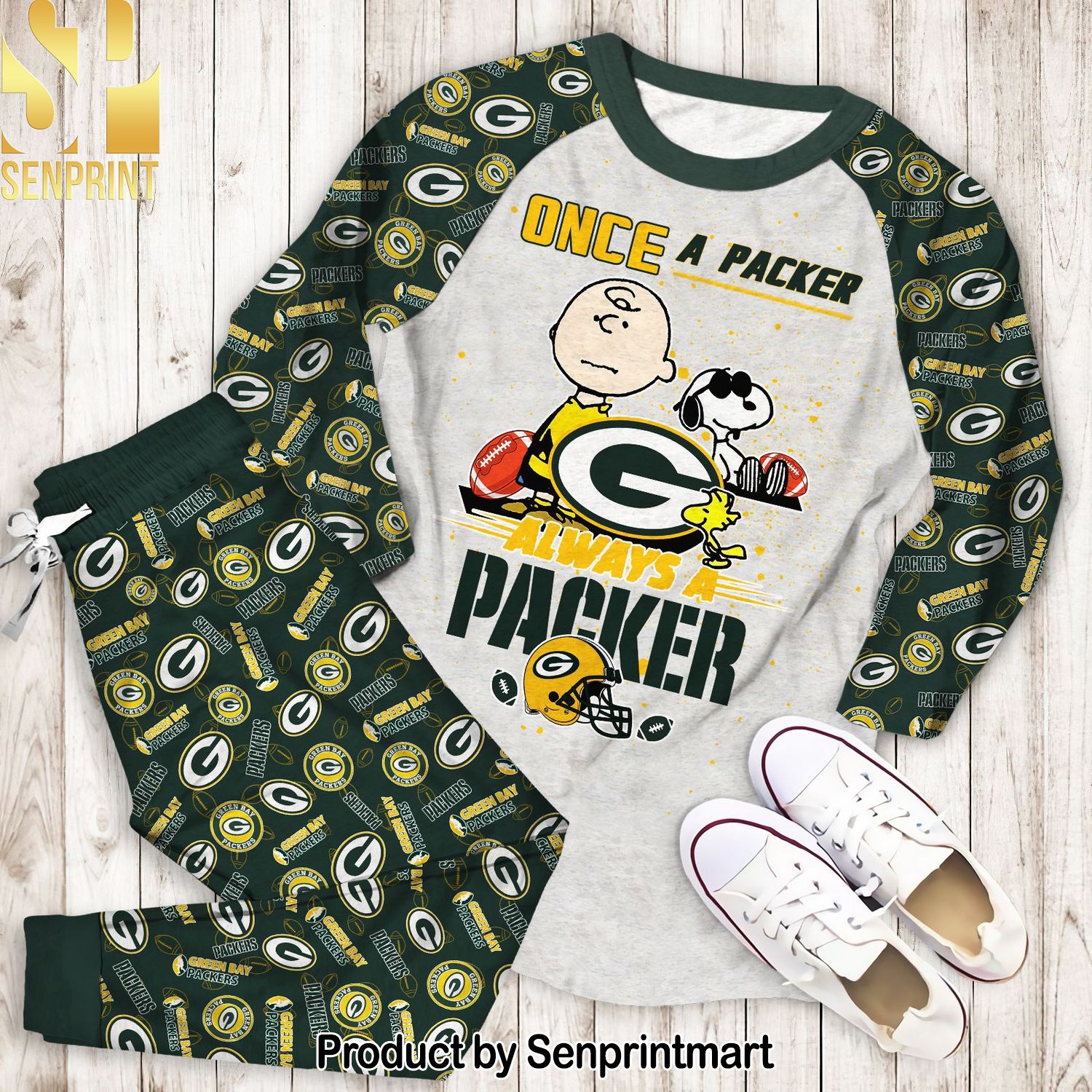 Once A Packer Always A Packer All Over Print Unisex Pajamas Set
