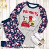 Peanuts Philadelphia Eagles Football Happy Thanksgiving 3D Full Printing Pajamas Set