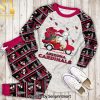 Snoopy Atlanta Falcons Christmas All Over Print Unisex Pajamas Set