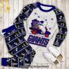 Snoopy New York Jets Christmas Unisex Full Printing Pajamas Set