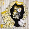 Stay warm Pittsburgh Steelers Full Printing Classic Pajamas Set