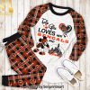 This Girl Loves Her Cleveland Browns And Disney Full Print Unisex Pajamas Set