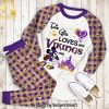 This Girl Loves Her New York Giants And Disney Full Printed Unisex Pajamas Set