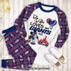 This Girl Loves Her Philadelphia Eagles And Disney All Over Print 3D Pajamas Set