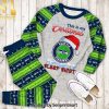 This is my Christmas Philadelphia Eagles Classic Full Printing Pajamas Set