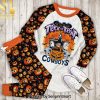 Trick or treat Dallas Cowboys NFL Halloween Classic Full Printed Pajamas Set