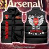 English Premier League Arsenal It Is My DNA Till I Die Cool Version Sleeveless Jacket