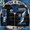 English Premier League Brighton and Hove Albion Premier League 2023 Hot Outfit Sleeveless Jacket