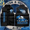 English Premier League Brighton and Hove Albion Skull New Fashion Sleeveless Jacket