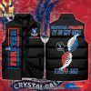 English Premier League Crystal Palace Premier League 2023 Cool Version Sleeveless Jacket