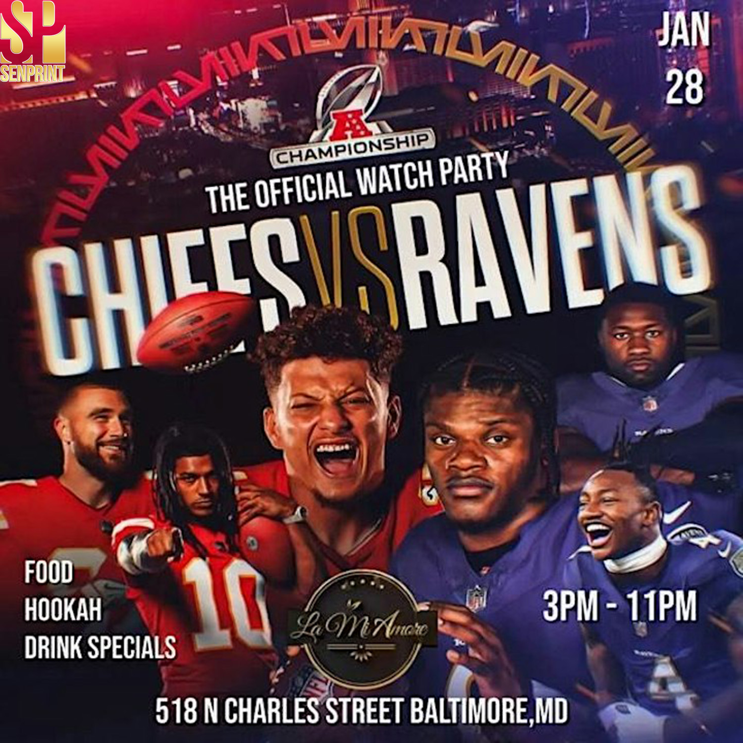 Gridiron Giants Collide Baltimore Ravens vs. Kansas City Chiefs in a Pivotal 2024 Conference Championship Showdown