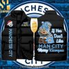 English Premier League Manchester City God Hypebeast Fashion Sleeveless Jacket