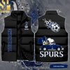 English Premier League Tottenham Hotspur Skull New Outfit Sleeveless Jacket