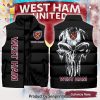 English Premier League West Ham United Premier League 2023 High Fashion Sleeveless Jacket