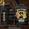 English Premier League Wolverhampton Wanderers Black Hypebeast Fashion Sleeveless Jacket