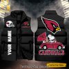 National Football League Arizona Cardinals Skull Cool Version Sleeveless Jacket