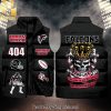 National Football League Atlanta Falcons Skull Hot Version Sleeveless Jacket