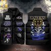 National Football League Baltimore Ravens Peanuts Snoopy Classic Sleeveless Jacket