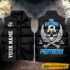 National Football League Carolina Panthers Michaek Myers Horror Movie Cool Version Sleeveless Jacket