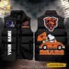 National Football League Chicago Bears One Nation Under God For Fans Sleeveless Jacket