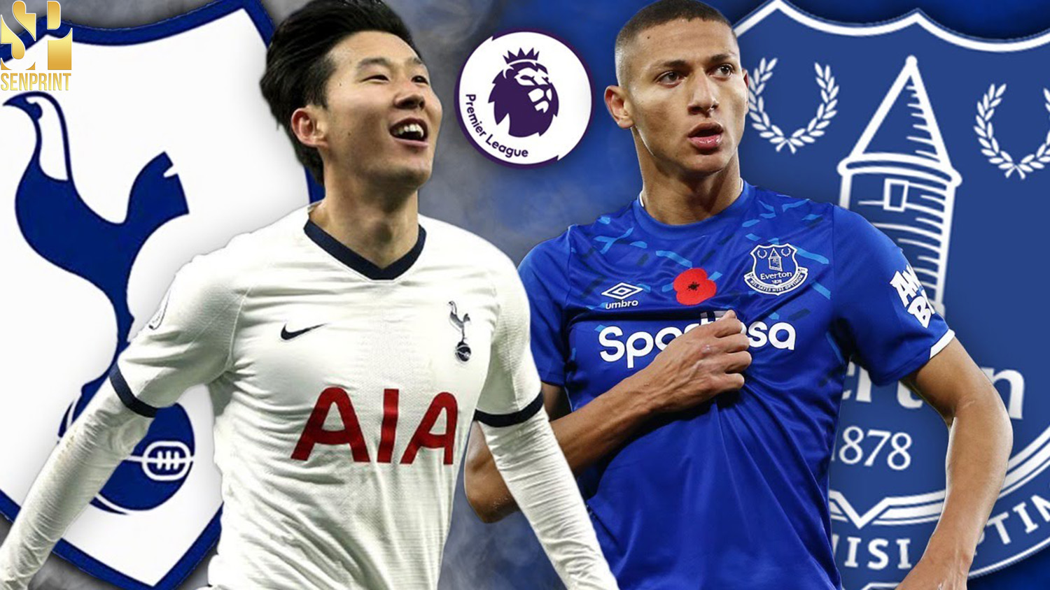 Everton vs Tottenham Hotspur A Premier League Duel of Destiny at Goodison Park