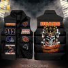 National Football League Chicago Bears Skull Unisex Sleeveless Jacket