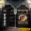 National Football League Cincinnati Bengals New Style Sleeveless Jacket