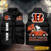 National Football League Cincinnati Bengals Skull Best Outfit Sleeveless Jacket