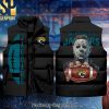 National Football League Jacksonville Jaguars One Nation One Team Skull New Outfit Sleeveless Jacket