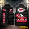 National Football League Kansas City Chiefs One Nation Under God Hypebeast Fashion Sleeveless Jacket