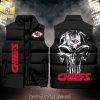 National Football League Kansas City Chiefs Skull Best Outfit Sleeveless Jacket