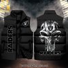 National Football League Las Vegas Raiders Star Personalized Name Hot Outfit Sleeveless Jacket