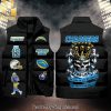 National Football League Los Angeles Chargers Skull New Style Sleeveless Jacket