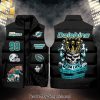 National Football League Miami Dolphins Skull Classic Sleeveless Jacket