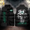 National Football League New York Jets Skull Hot Outfit Sleeveless Jacket