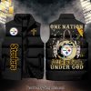 National Football League Pittsburgh Steelers Peanuts Snoopy New Style Sleeveless Jacket