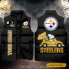 National Football League Pittsburgh Steelers One Nation Under God New Fashion Sleeveless Jacket