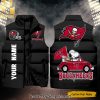 National Football League Tampa Bay Buccaneers One Nation Under God Hypebeast Fashion Sleeveless Jacket