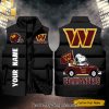 National Football League Washington Commanders One Nation Under God New Style Sleeveless Jacket