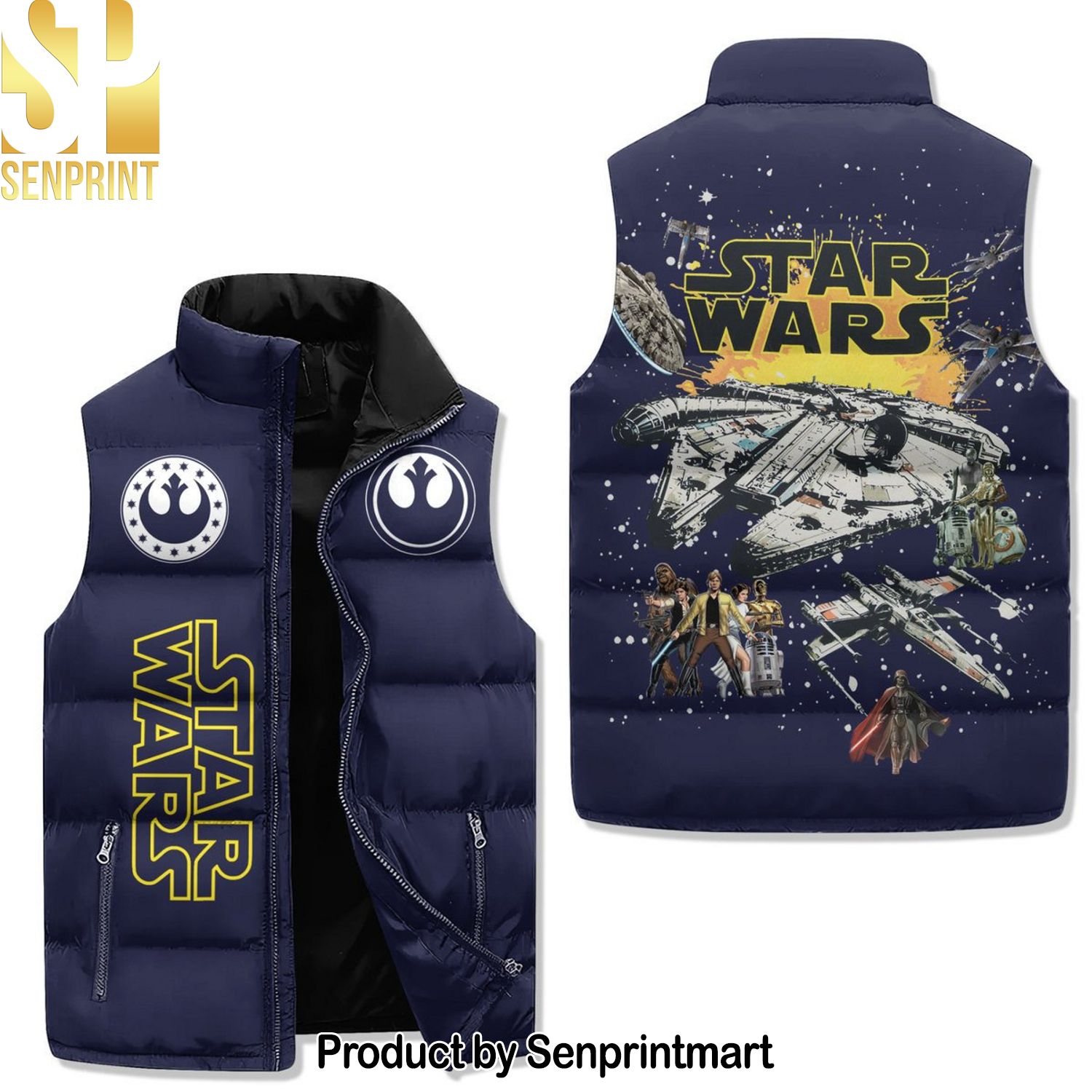 Star Wars Movie Cool Version Sleeveless Jacket
