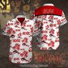 AFC Bournemouth Personalized Classic Full Printed Hawaiian Print Aloha Button Down Short Sleeve Shirt