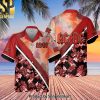 ACDC Rock Band High Fashion Full Printing Hawaiian Print Aloha Button Down Short Sleeve Shirt