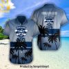 AFL Hawthorn Football Club 3D All Over Print Hawaiian Print Aloha Button Down Short Sleeve Shirt