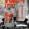 Bruce Springsteen All Over Printed Unisex Hawaiian Print Aloha Button Down Short Sleeve Shirt