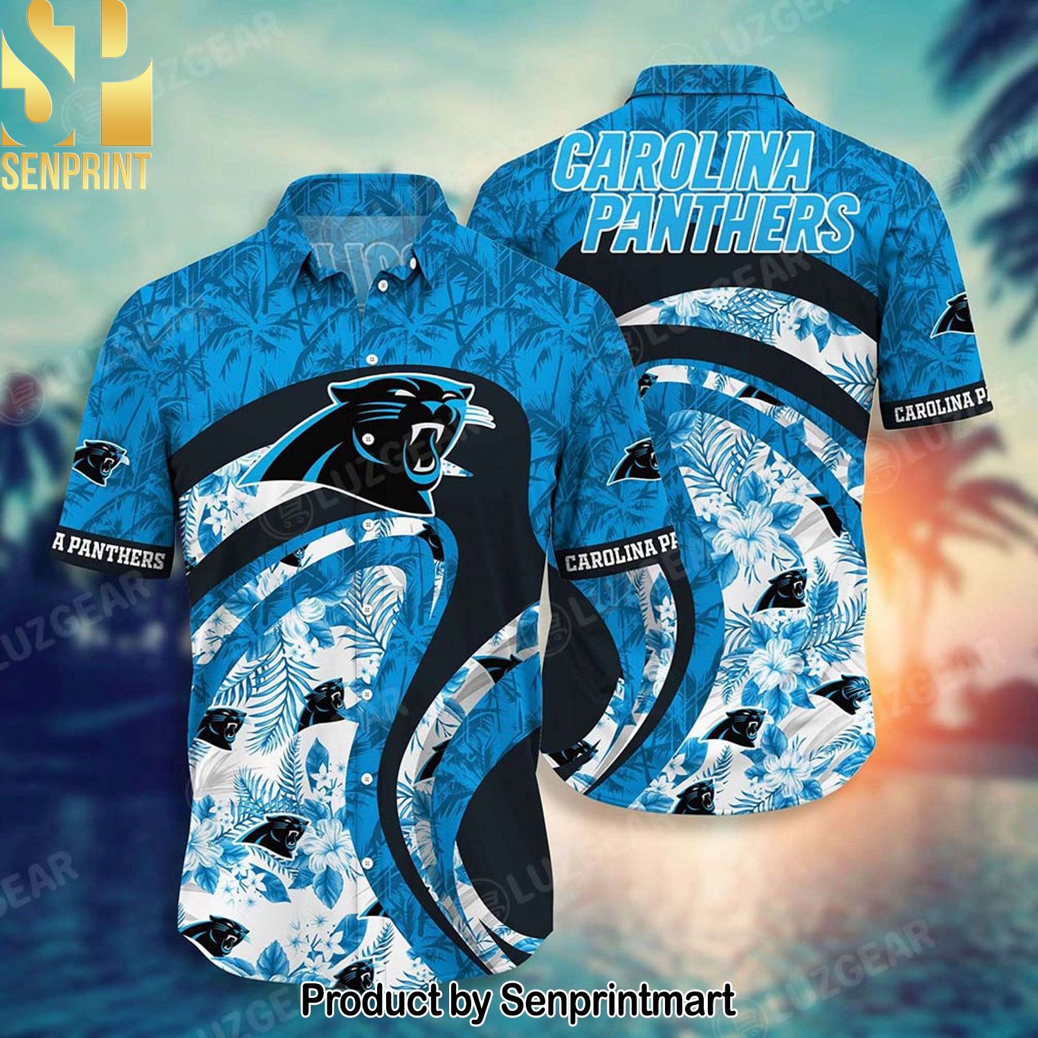 Carolina Panthers National Football League For Fan Full Printed Hawaiian Shirt