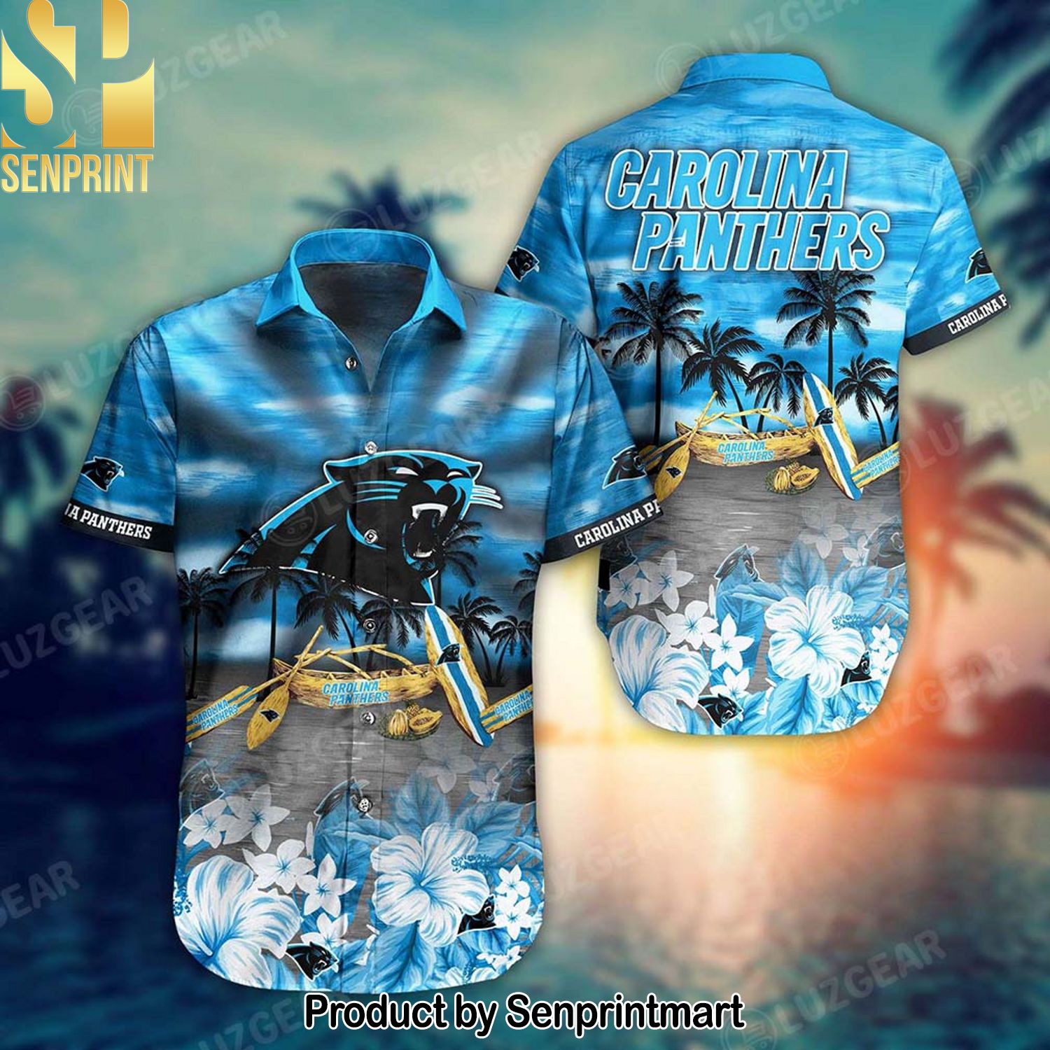 Carolina Panthers National Football League For Sport Fans 3D Hawaiian Shirt