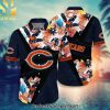 Chicago Bears National Football League Summer 4th Of July USA Flag For Sport Fans 3D Hawaiian Shirt
