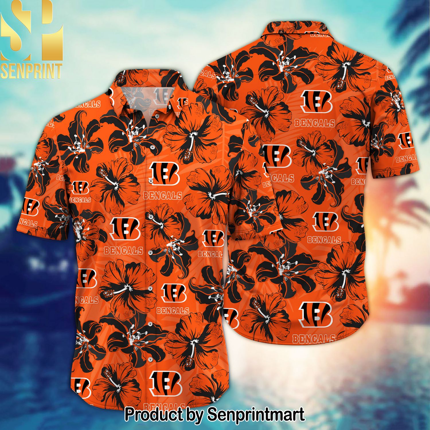Cincinnati Bengals National Football League For Fan Full Printing Hawaiian Shirt