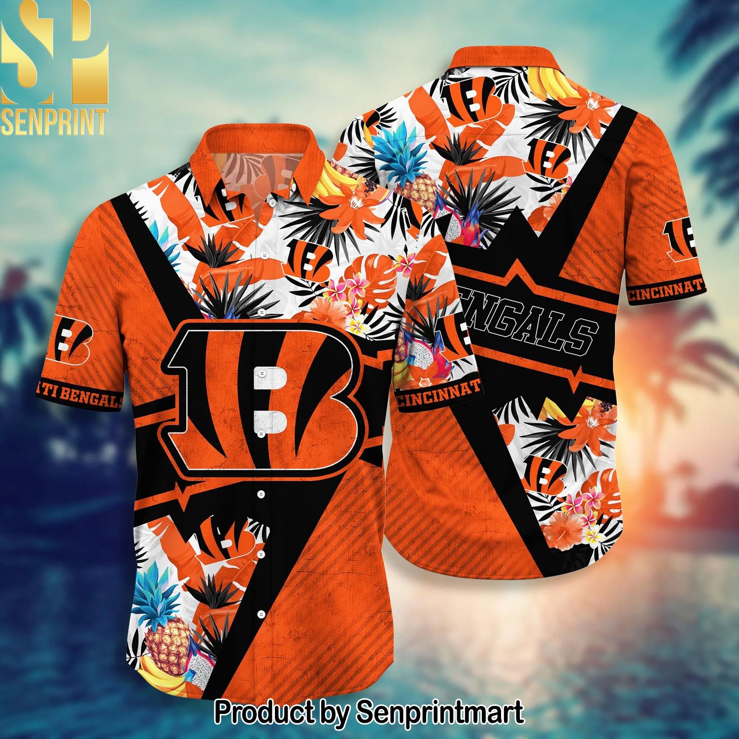 Cincinnati Bengals National Football League For Fans Full Printed Hawaiian Shirt
