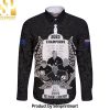 Custom New Zealand Rugby Long Sleeve The Haka With Champions Cup New Outfit Hawaiian Print Aloha Button Down Short Sleeve Shirt